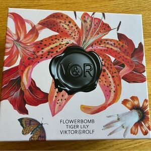EMPTY BOX-Viktor & Rolf Flowerbomb Tiger Lily EMPTY perfume box